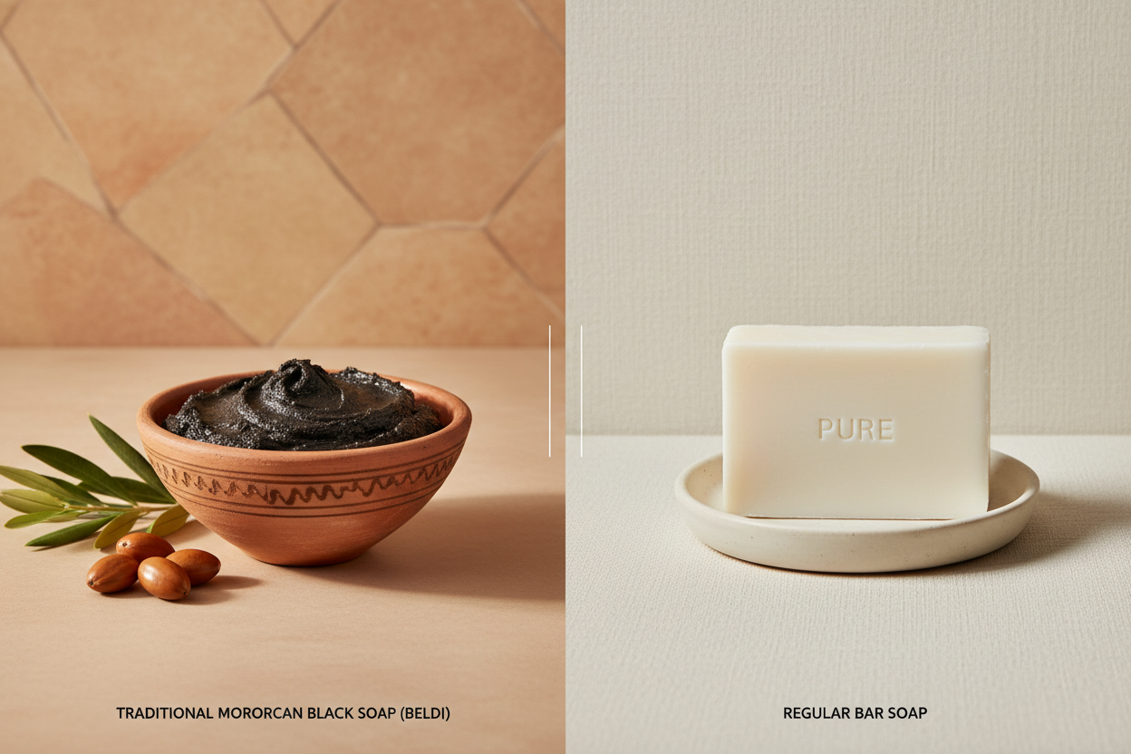 Black Soap vs. Regular Soap: Understanding the Difference